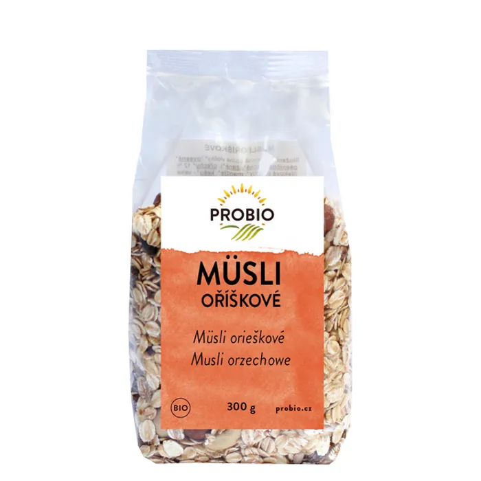 PROBIO Müsli oříškové 300 g BIO